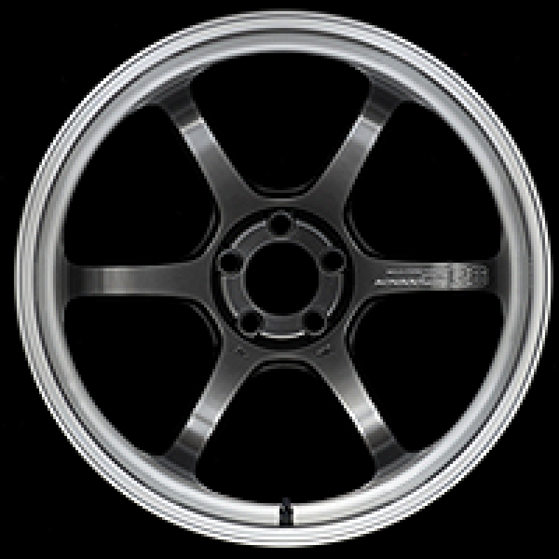 Advan R6 20x9.5 +29mm 5-114.3 Machining & Racing Hyper Black Wheel main image 1