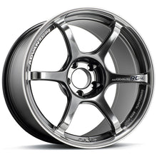 Load image into Gallery viewer, Advan RG-4 17x8.0 / +37 / 5x114.3 - Racing Hyper Black &amp; Ring