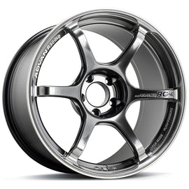 Advan RG-4 17x8.0 / +37 / 5x114.3 - Racing Hyper Black & Ring