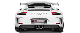 Akrapovic 2018 Porsche 911 GT3 (991.2) Slip-On Race Line (Titanium) w/Header/Link Pipes/Tail Pipes