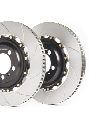 GiroDisc 2020 Subaru WRX (w/Brembo Calipers Performance Pkg) Slotted Rear Rotors