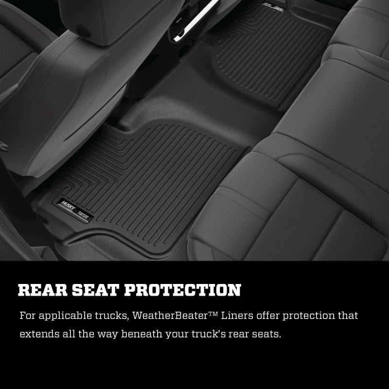 Husky Liners 2024 Mazda CX-90 Weatherbeater 2nd Seat Floor Liner - Black