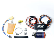Load image into Gallery viewer, DeatschWerks DW440 440lph Brushless Fuel Pump w/ PWM Controller &amp; Install Kit 93-07 Subaru WRX