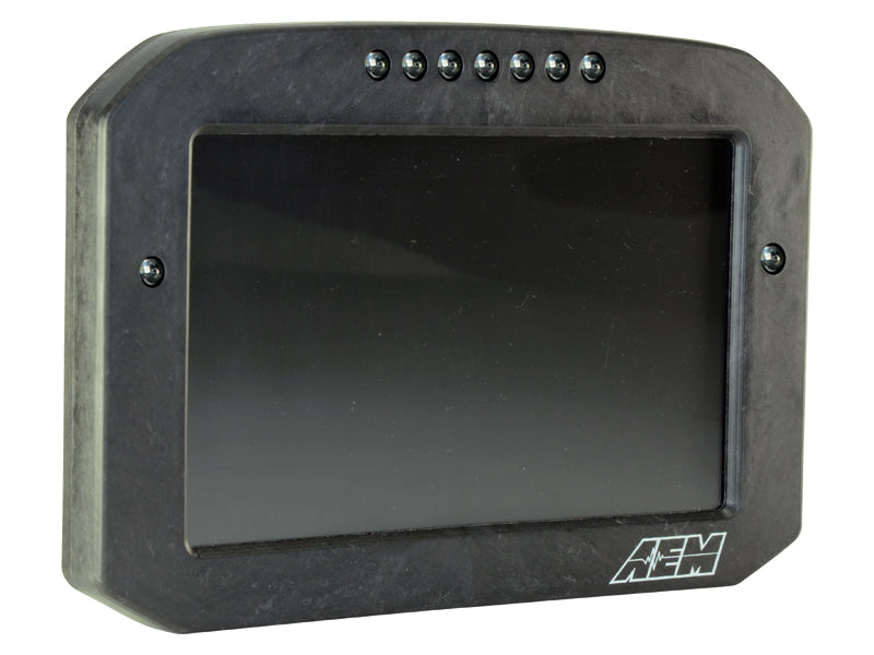 AEM CD-7G Carbon Flush Digital Dash Display w/ Internal 20Hz GPS & Antenna