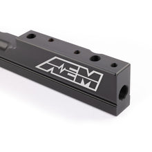 Load image into Gallery viewer, AEM 99-00 Honda Civic Si Black Fuel Rail