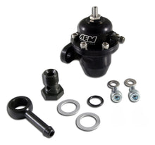Load image into Gallery viewer, AEM 86-93 Acura / 95-98 TL / 88-91 Civic/CRX / 92-01 Prelude Black Adjustable Fuel Pressure Regulato