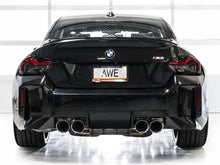 Load image into Gallery viewer, AWE Tuning 23-24 BMW G87 M2 Track Edition Exhaust - Chrome Silver Tips