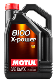 Motul 5L Synthetic Engine Oil 8100 10W60 X-Power