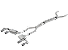 Load image into Gallery viewer, Borla 17-18 Chevrolet Camaro ZL1 6.2L V8 S Type Catback Exhaust w/ Dual Mode Valves CF Black Anod