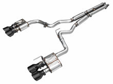 Load image into Gallery viewer, AWE 2024 Ford Mustang Dark Horse S650 RWD SwitchPath Catback Exhaust w/ Quad Diamond Black Tips