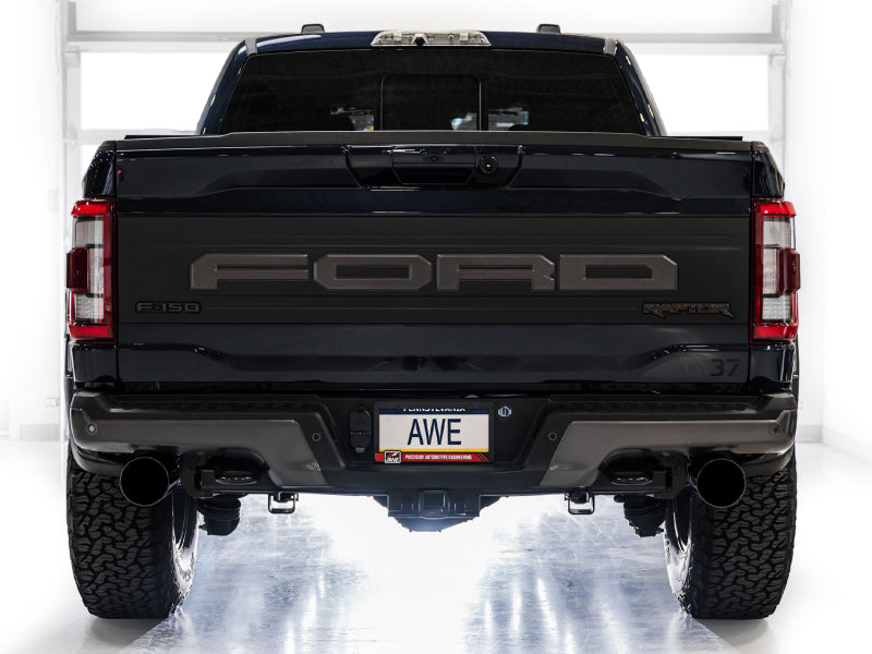 AWE Gen 3 Ford Raptor SwitchPath Exhaust  - Diamond Black Tips