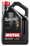 Motul 5L OEM Synthetic Engine Oil ACEA A1/B1 Specific 5122 0W20