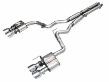 Load image into Gallery viewer, AWE 2024 Ford Mustang GT Fastback S650 RWD SwitchPath Catback Exhaust w/ Quad Chrome Silver Tips