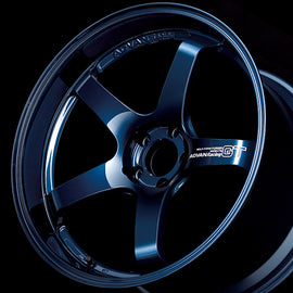 Advan GT Premium Version 19x10 +32 5-120 Racing Titanium Blue Wheel