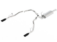 Load image into Gallery viewer, Borla 09-17 Dodge Ram 1500 5.7L V8 3in to Dual 2.5in Single Round Rolled Angle-Cut S-type Exhaust
