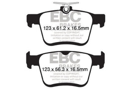EBC S20 Brake Pad and Rotor Kit