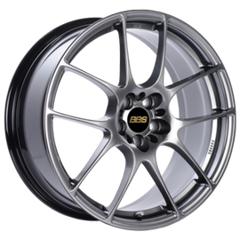 BBS RF 17x7.5 5x112 ET45 Diamond Black Wheel - 82mm PFS/Clip Required