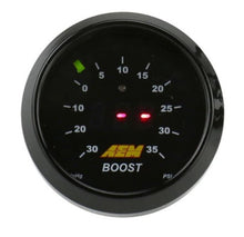 Load image into Gallery viewer, AEM 52mm Boost Digital Gauge -30-35psi