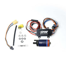 Load image into Gallery viewer, DeatschWerks 16+ Chevy Camaro 440lph In-Tank Brushless Fuel Pump w/9-0902 Instl kit/C102 Controller