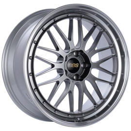 BBS LM 21x10 5x112 ET40 Diamond Black Center / Diamond Cut Lip Wheel -82mm PFS/Clip Required