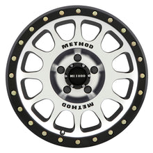 Load image into Gallery viewer, Method MR305 NV 18x9 +25mm Offset 5x150 116.5mm CB Machined/Black Street Loc Wheel
