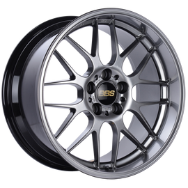 BBS RG-R 19x9.5 5x114.3 ET22 Diamond Black Wheel -82mm PFS/Clip Required