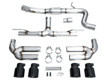 Load image into Gallery viewer, AWE 22-24 Audi 8Y S3 Track Edition Exhaust  - Diamond Black Tips