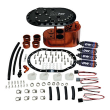 Load image into Gallery viewer, Deatschwerks 2.0L Staged Fuel Cell Surge Tank (Includes 4 DW300 Fuel Pumps)