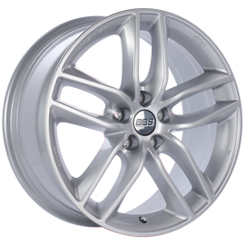 BBS SX 18x8 5x108 ET45 Sport Silver Wheel -70mm PFS/Clip Required