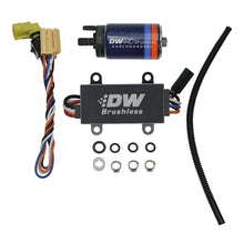 Load image into Gallery viewer, DeatschWerks DW440 440lph Brushless Fuel Pump w/+C102 Controller w/ Install Kit 14-19 Chevy Corvette