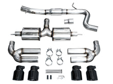 Load image into Gallery viewer, AWE 22-24 Audi 8Y S3 Touring Edition Exhaust - Diamond Black Tips