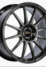 Load image into Gallery viewer, BBS FS 19x9.5 5x112 ET45 Diamond Black Wheel -82mm PFS/Clip Required