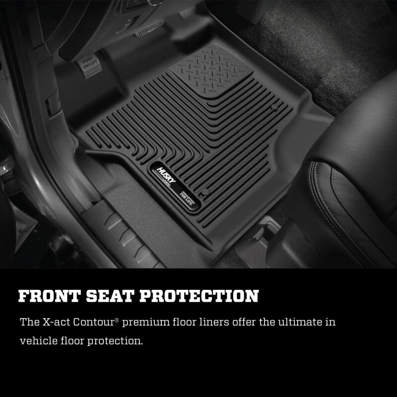 Husky Liners 2024 Mazda CX-90 X-Act Front Floor Liner - Black