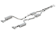 Load image into Gallery viewer, Borla 15-16 Dodge Challenger R/T 5.7L Dual Rectangle Angle Cut Dual Split Rear Exit S-Type Exhaust