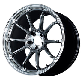 Advan RZ-DF2 19x9.5 / 5x120 BP / +44 Offset / 72.5 HB - Diamond Cut & Hyper Platinum Black
