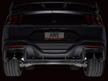 Load image into Gallery viewer, AWE 2024 Ford Mustang Dark Horse S650 RWD Track Edition Catback Exhaust w/ Quad Diamond Black Tips