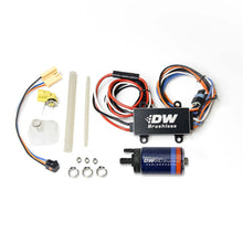 Load image into Gallery viewer, DeatschWerks DW440 440lph Brushless Fuel Pump w/ PWM Controller &amp; Install Kit 11-14 Ford Mustang GT