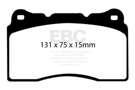 EBC S20 Brake Pad and Rotor Kit