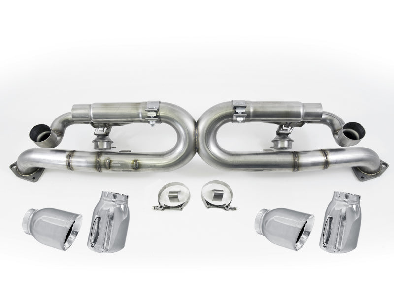 AWE Tuning Porsche 991 SwitchPath Exhaust for Non-PSE Cars Chrome Silver Tips