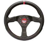 Sparco Steering Wheel R383 Champion Black Leather / Black Stitching