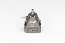 Load image into Gallery viewer, DeatschWerks DWR1000iL In-Line Adjustable Fuel Pressure Regulator - Titanium