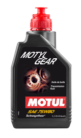 Motul 1L Transmission MOTYLGEAR 75W80 - Technosynthese - API GL-5 / MIL-L-2105D