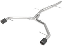 Load image into Gallery viewer, aFe 17-19 Audi A4 (L4-2.0L) MACH Force-Xp Stainless Steel Axle-Back Exhaust System - Carbon Tip