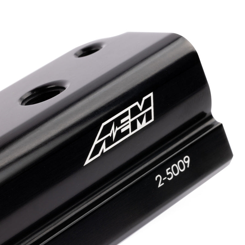 AEM 96-00 Civic CX/DX/LX/EX & 96-97 Del Sol S/Si Black Fuel Rail