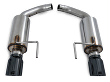 Load image into Gallery viewer, AWE Tuning S550 Mustang EcoBoost Axle-back Exhaust - Touring Edition (Diamond Black Tips)