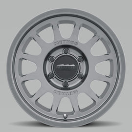 Method MR703 17x7.5 +50mm Offset 6x130 84.1mm CB Gloss Titanium Wheel