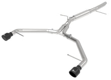 Load image into Gallery viewer, aFe 17-19 Audi A4 (L4-2.0L) MACH Force-Xp Stainless Steel Axle-Back Exhaust System - Black Tip