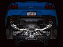 Load image into Gallery viewer, AWE 2024 Ford Mustang GT Fastback S650 RWD Touring Catback Exhaust w/ Dual Chrome Silver Tips