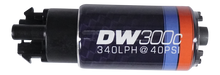 Load image into Gallery viewer, DeatschWerks 340lph DW300C Compact Fuel Pump w/ Mounting Clips