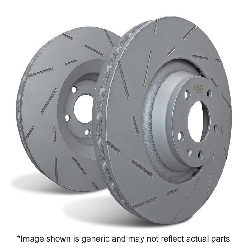 EBC 2020+ Ford Explorer 3.0L Hybrid Front USR Slotted Rotors